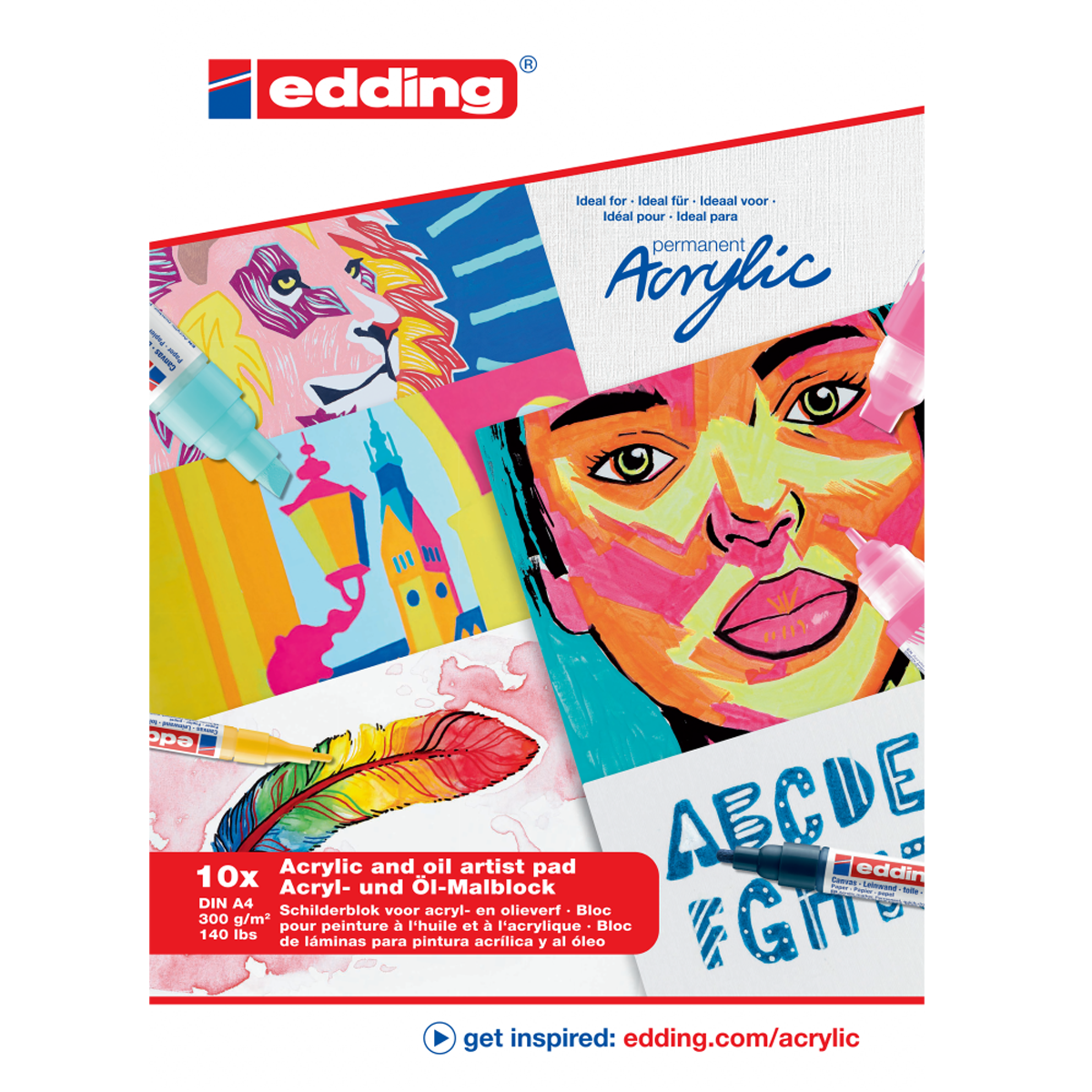 edding box acrylic
