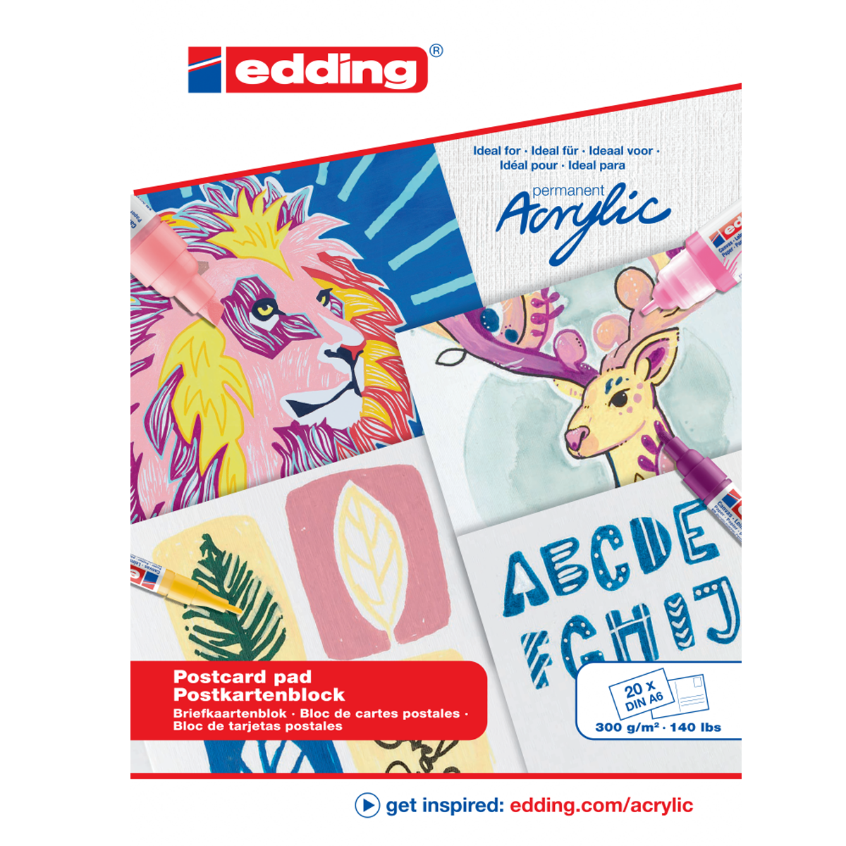 edding box acrylic