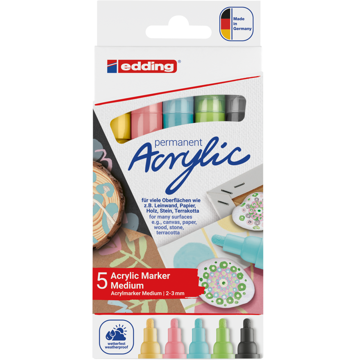 edding box acrylic