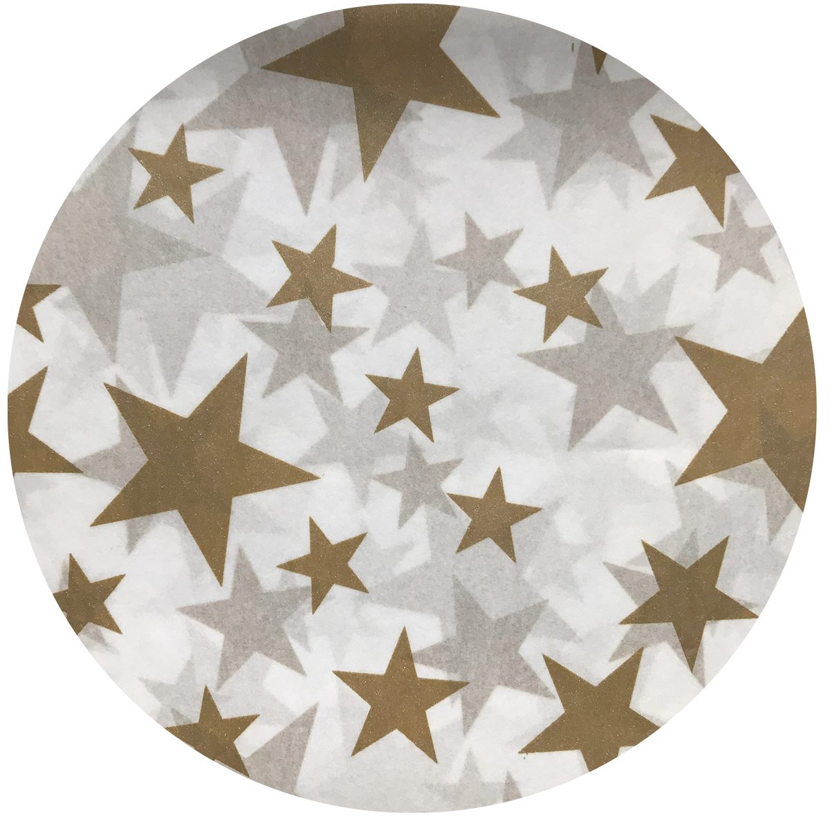 Papel China Pingüino Belumosa Bolsa C/100 Pliegos Estrella Oro 50*75cm