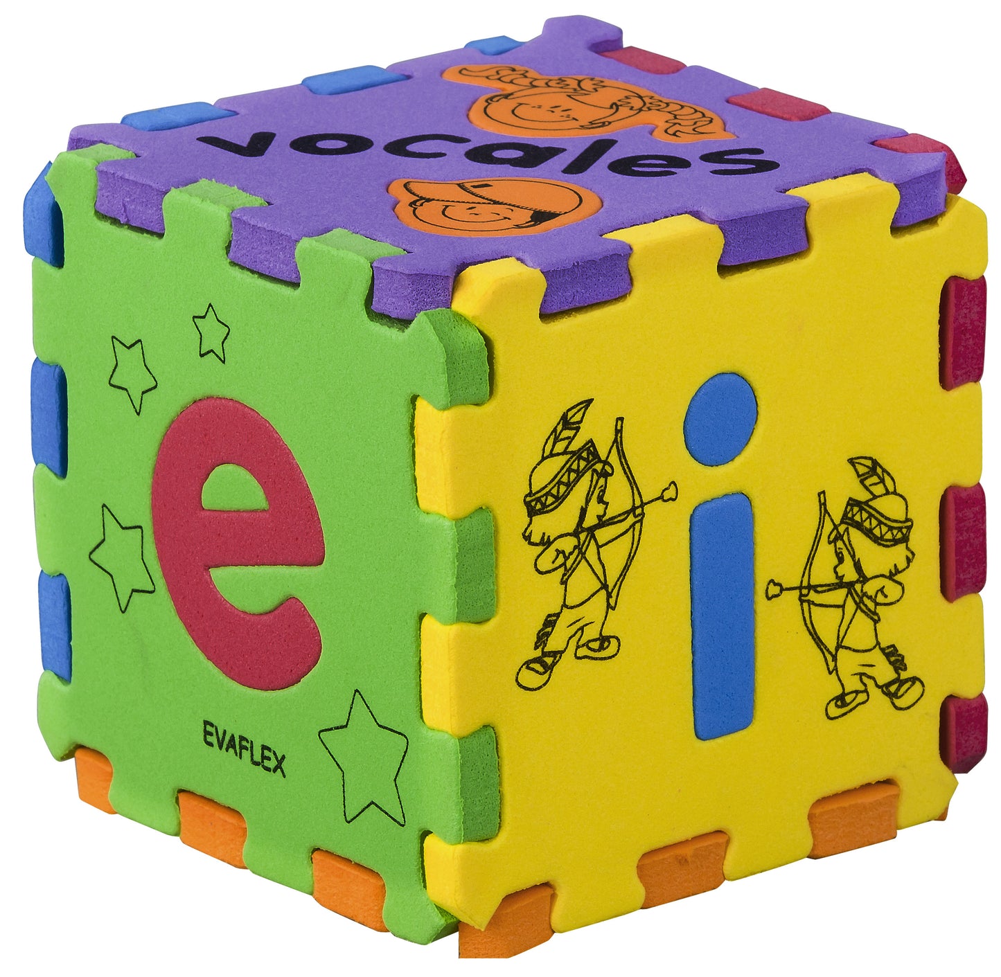Evaflex Foamy Vocal Cube Puzzle Model Ev00257