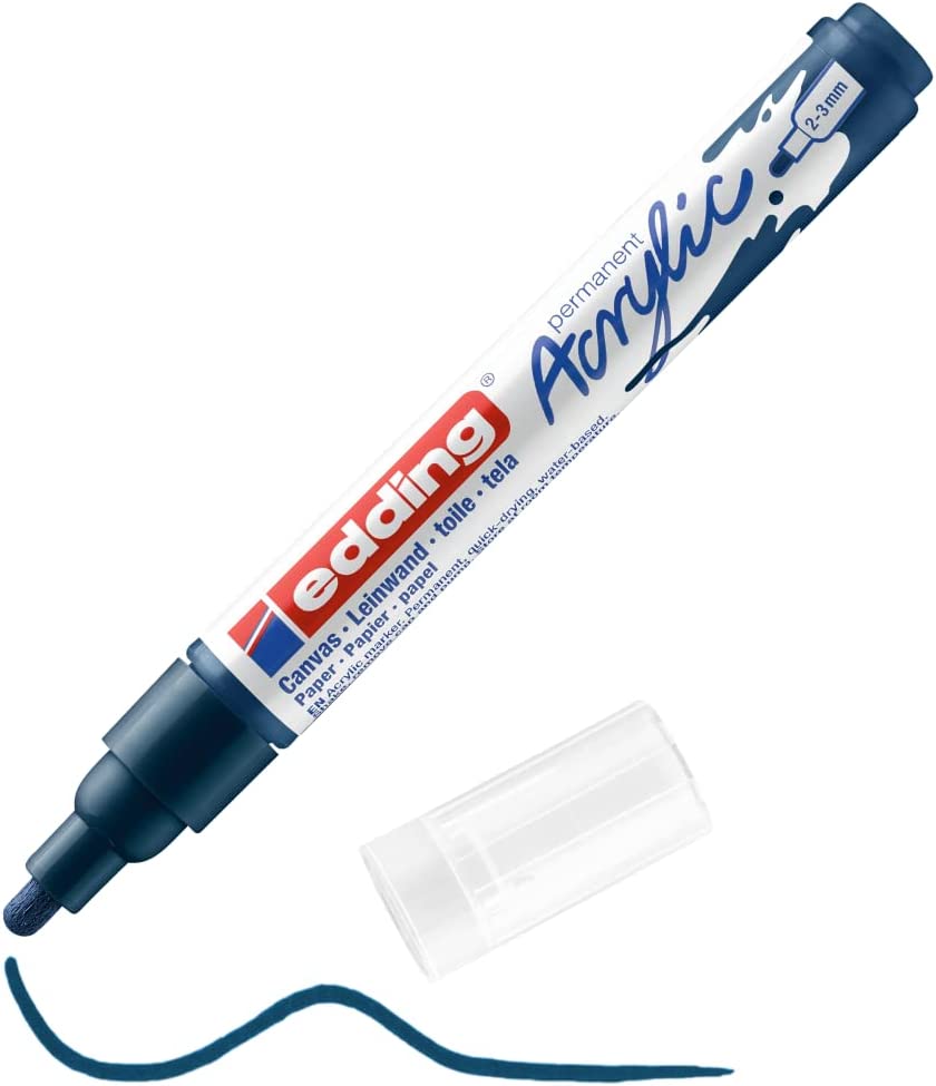 Plumones Edding Acrilicos 5100 Punta Cincel 2-3mm