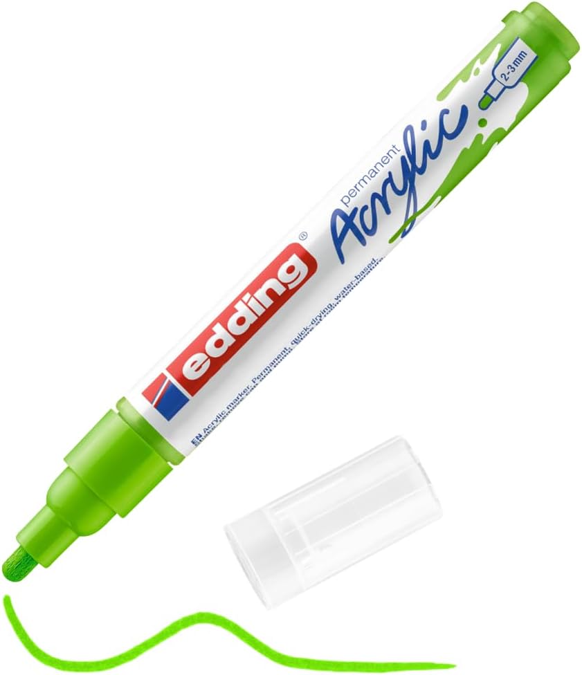 Plumones Edding Acrilicos 5100 Punta Cincel 2-3mm