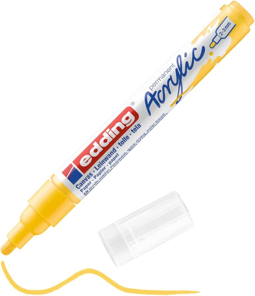Plumones Edding Acrilicos 5100 Punta Cincel 2-3mm