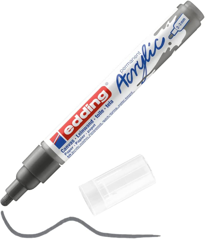 Plumones Edding Acrilicos 5100 Punta Cincel 2-3mm