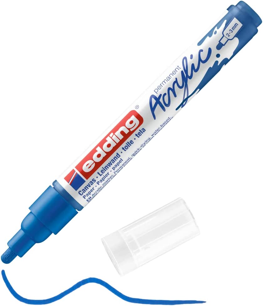 Plumones Edding Acrilicos 5100 Punta Cincel 2-3mm