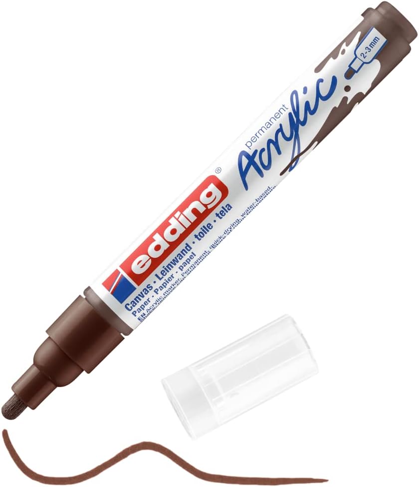 Plumones Edding Acrilicos 5100 Punta Cincel 2-3mm