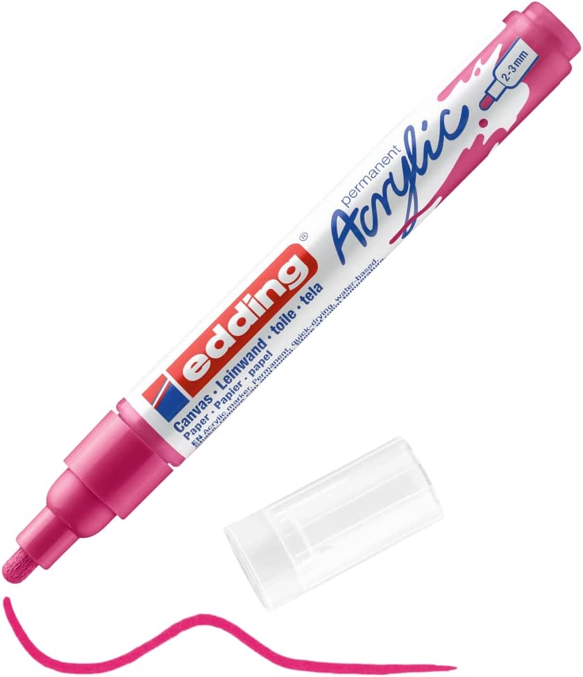 Plumones Edding Acrilicos 5100 Punta Cincel 2-3mm