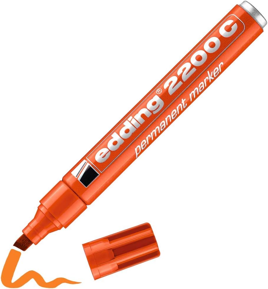 Marcador Edding 2200 Permanente Recargable P. Biselada 1-5mm