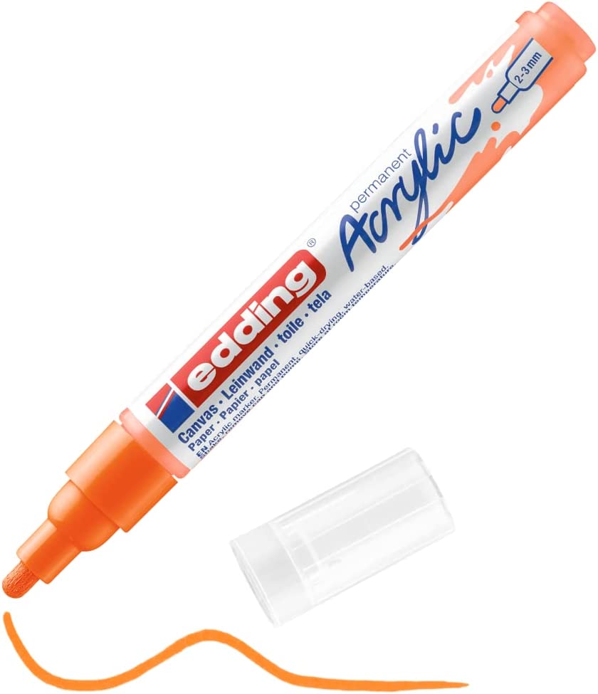 Plumones Edding Acrilicos 5100 Punta Cincel 2-3mm