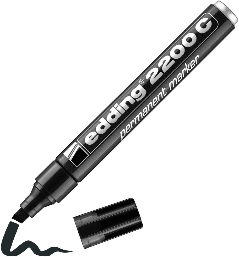Marcador Edding 2200 Permanente Recargable P. Biselada 1-5mm
