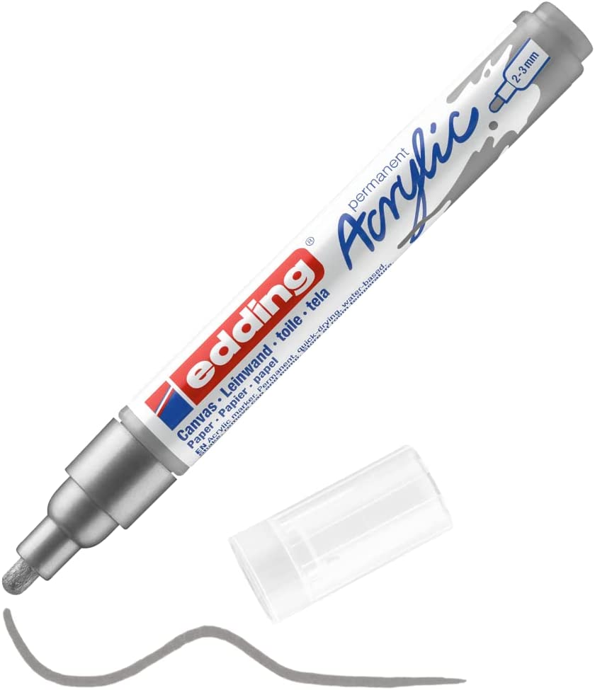 Plumones Edding Acrilicos 5100 Punta Cincel 2-3mm
