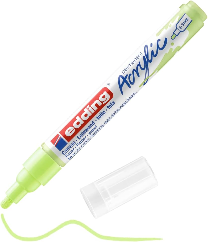 Plumones Edding Acrilicos 5100 Punta Cincel 2-3mm