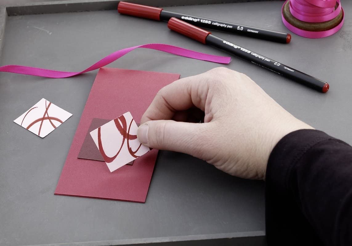 Rotulador Edding 125535 Boligrafo Caligrafia Punta 3.5mm 1 Pieza