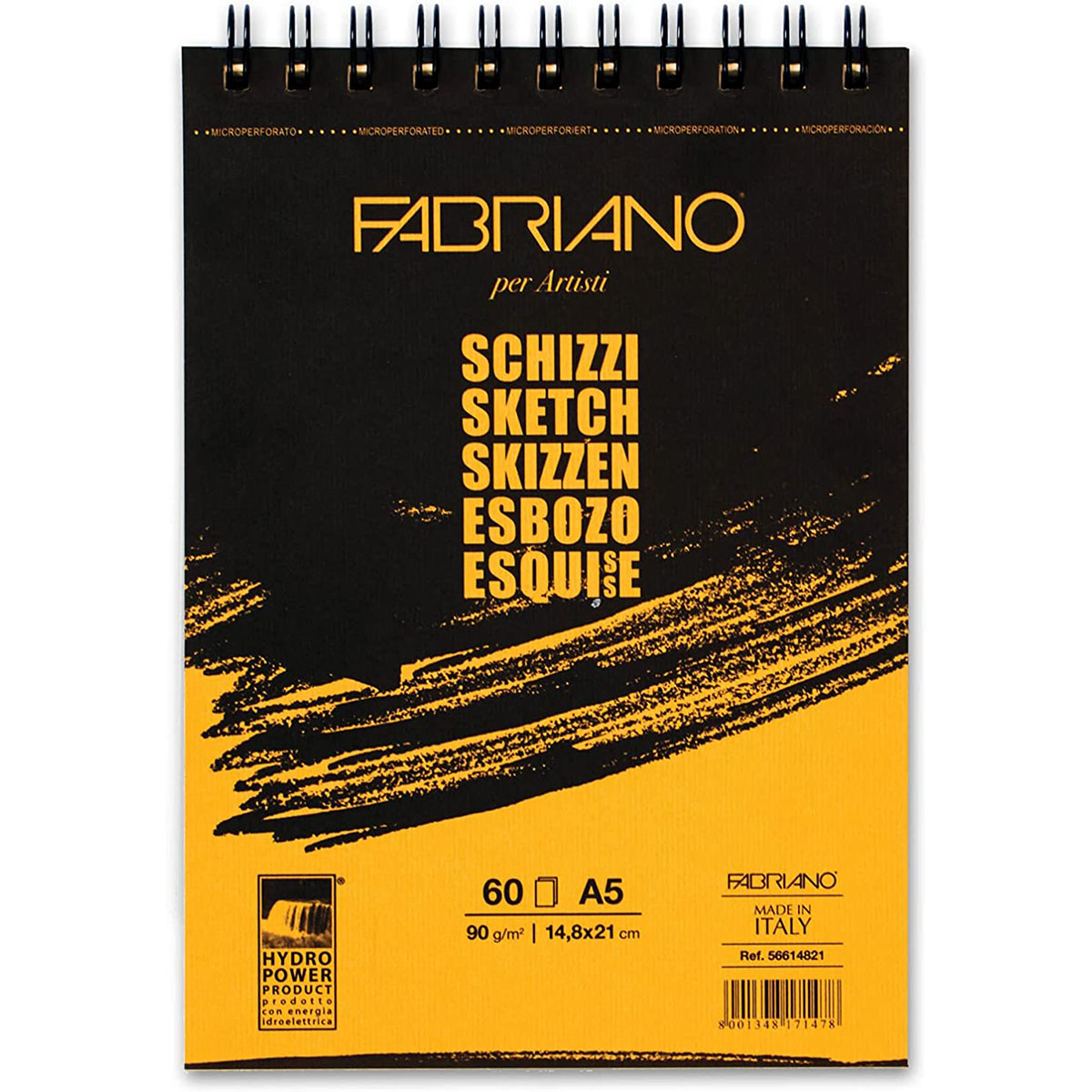 Sketchbook Fabriano Block Dibujo Cuaderno 14.8*21cm – El Pensar