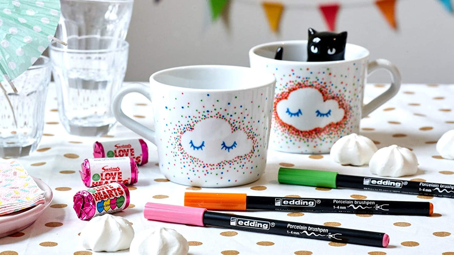 Rotulador Edding 4200 Para Ceramica Y Porcelana 1-4mm