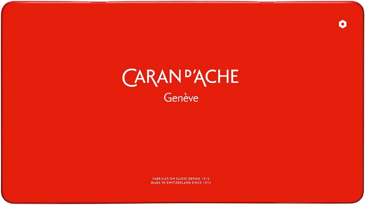 Lapiz Caran D'ache Pablo Estuche De Metal Caja Con 40 Piezas