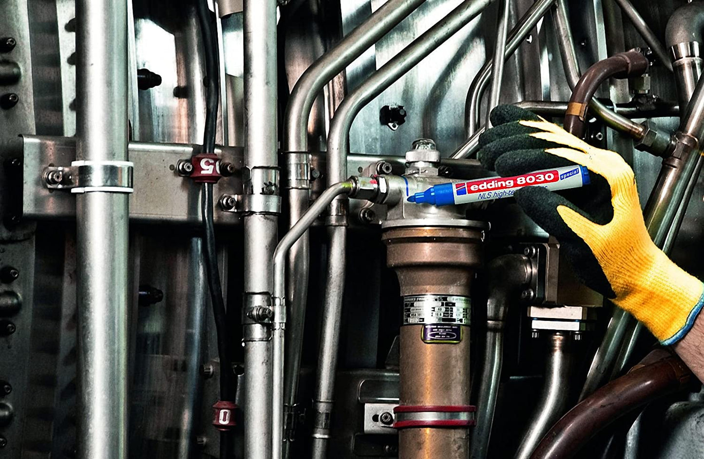 Marcador Edding 8030 Inoxidable Baja Corrosion P/redonda