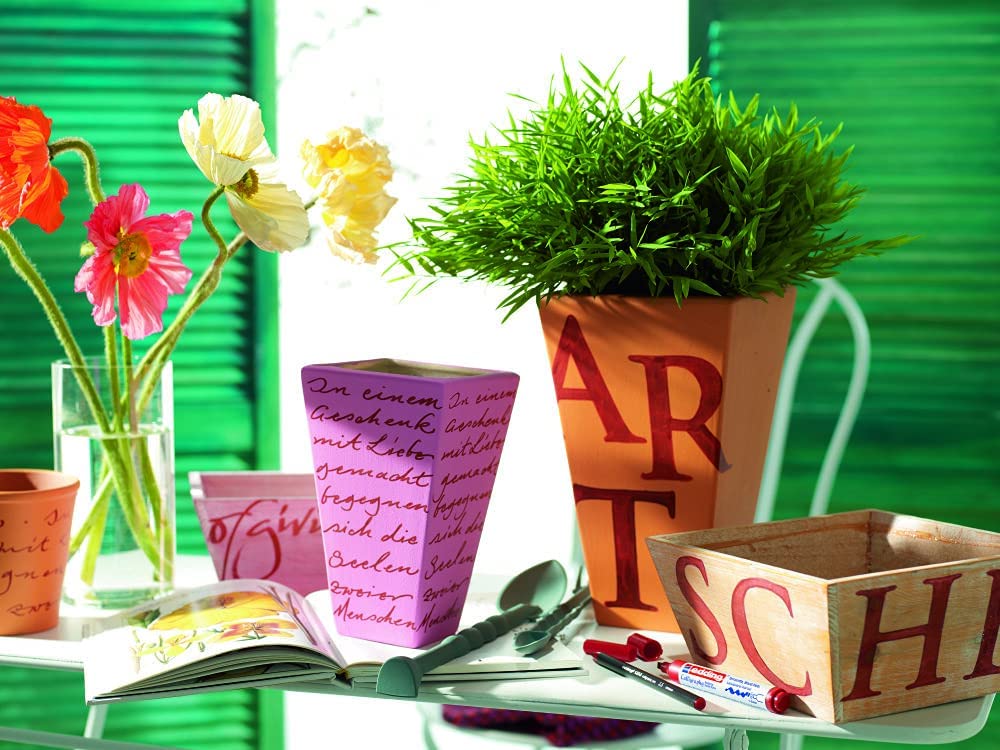 Rotulador Edding 1455 Punta Cuadrada Flexible 1-5mm Estuche