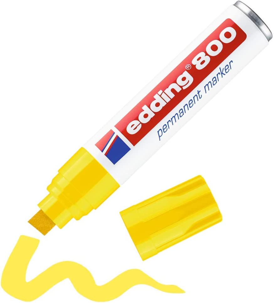 Marcador Edding 800 Permanente Recargable Biselada 4-12mm