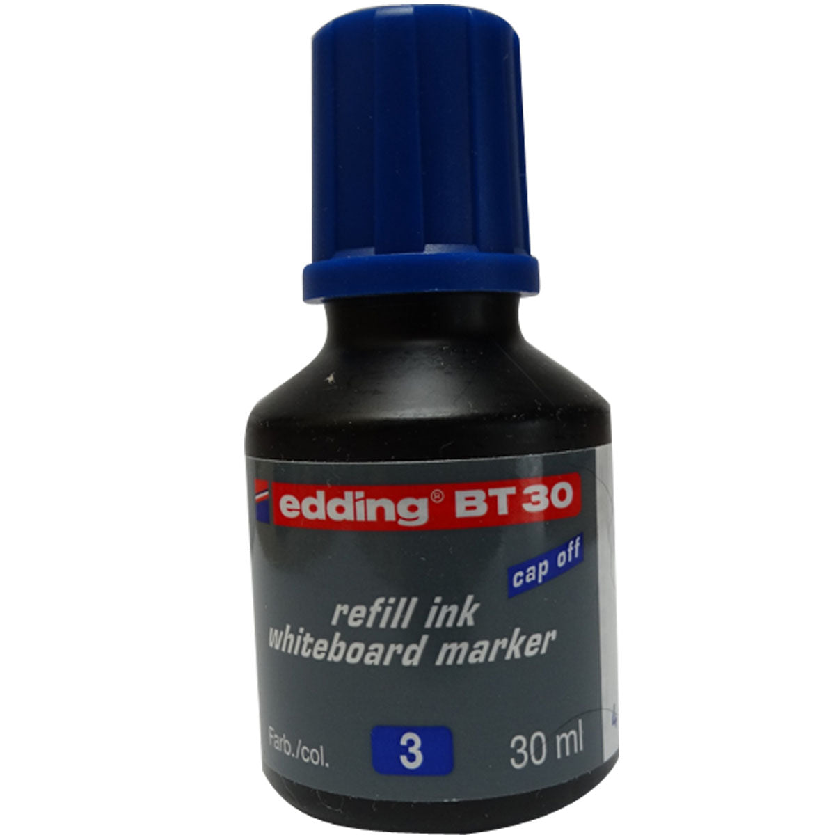 Edding BT30 Whiteboard Ink Bottle with Dropper 30ml
