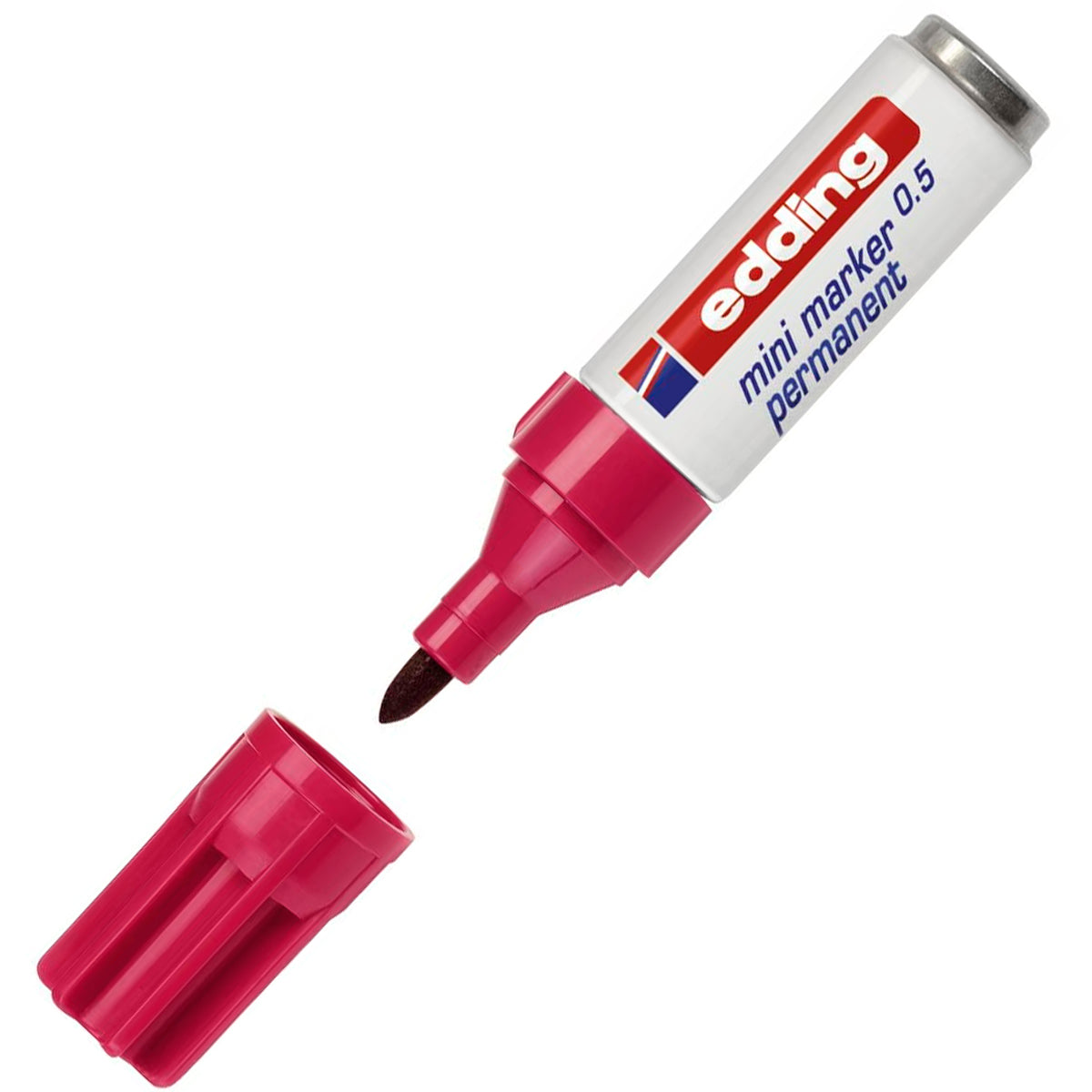 Marcador Edding Mini Permanente Aluminio 0.5mm 10 Piezas