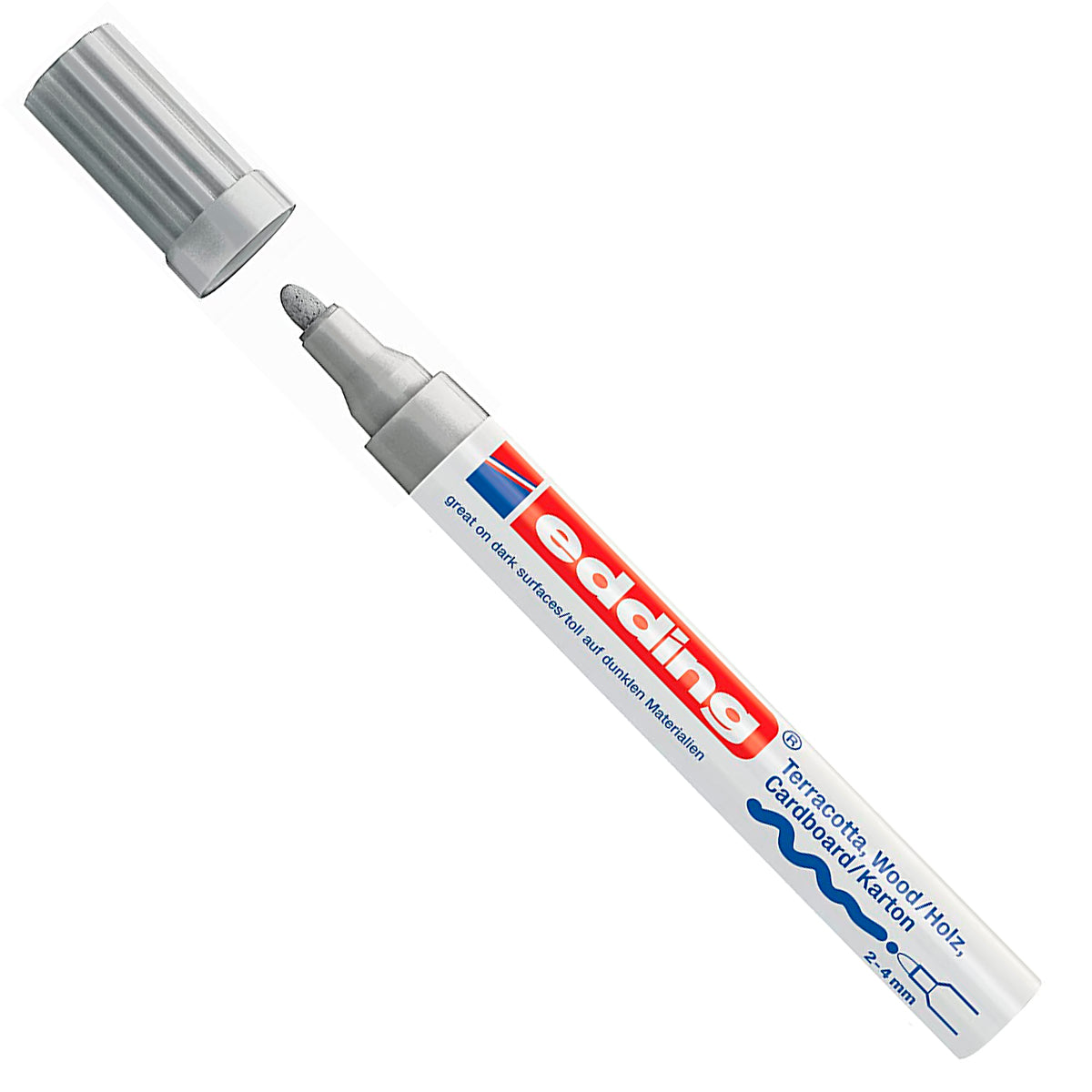Marcador Eddign 4000 Permanente Decoracion Tinta Mate 2-4mm