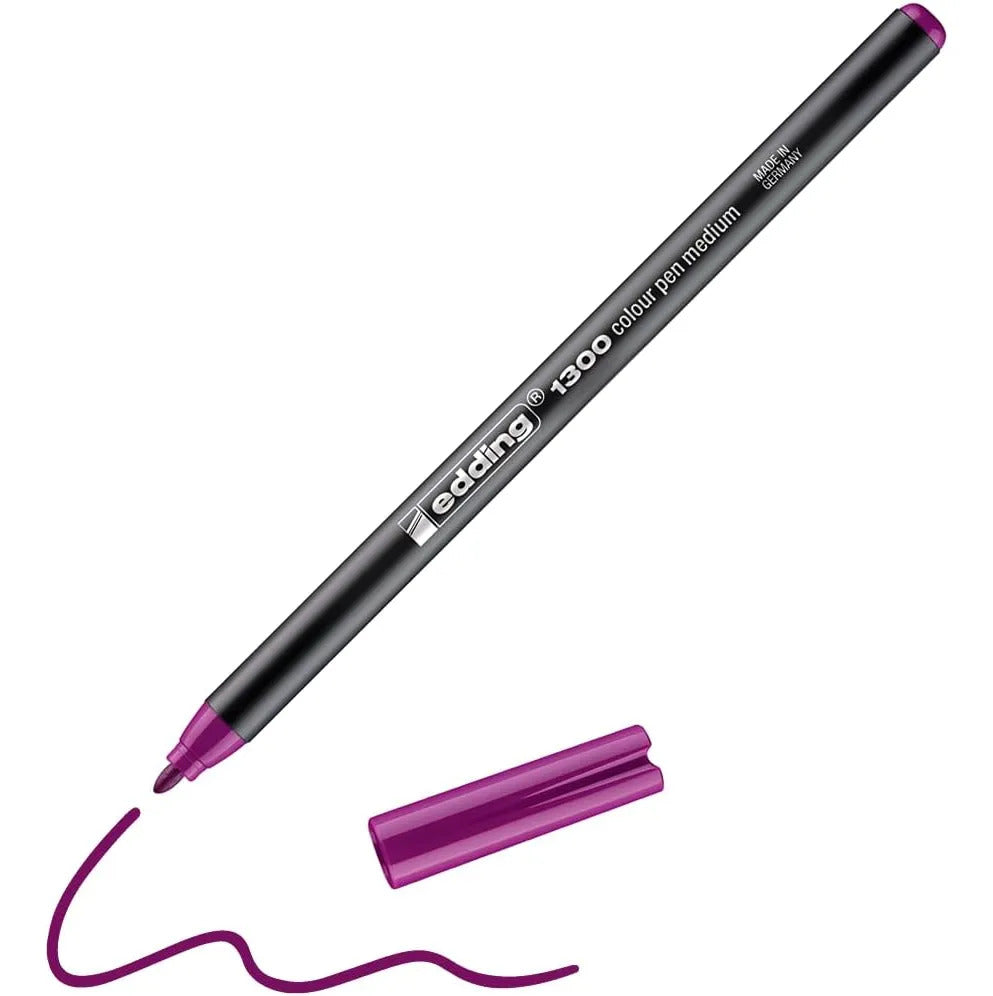 Edding 1300 Color Marker Pen Fiber Tip 2mm