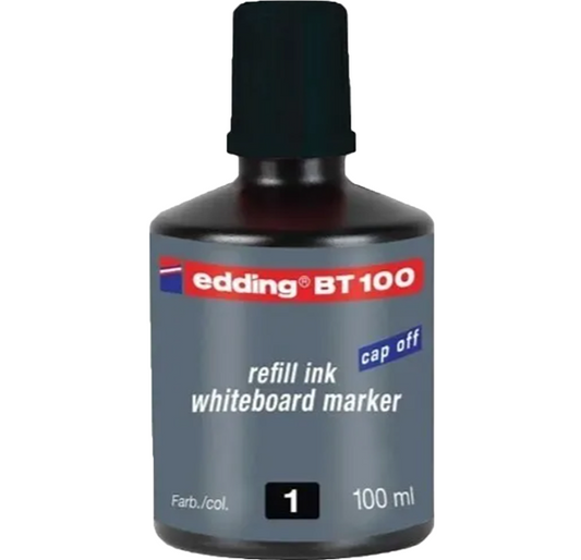 Tinta Edding Bt100 Marcador p/Pizarron Frasco 100ml Por Goteo