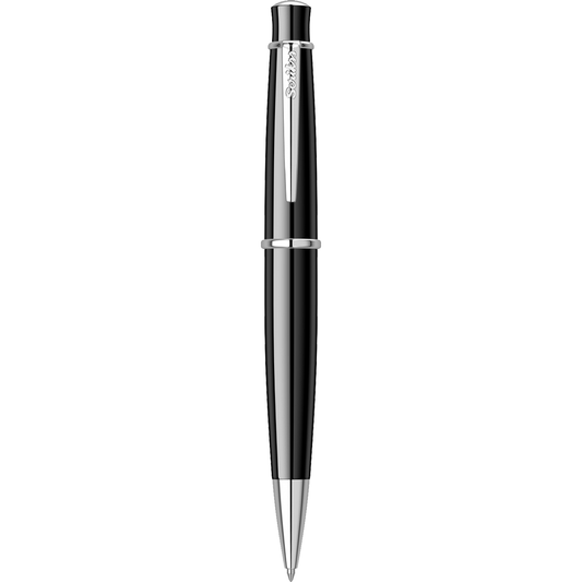 Boligrafo Scrikss 62 Chic Negro Cuerpo Acero Inoxidable
