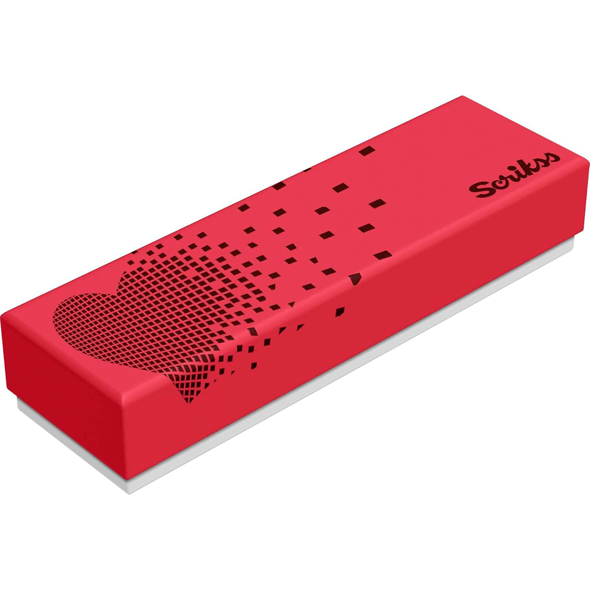 Boligrafo Scrikss 62 Chic Rojo Metalico Tinta Negra