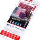 Rotulador Edding 1200 Glitter Punto Fino 1mm Set C/5 Piezas