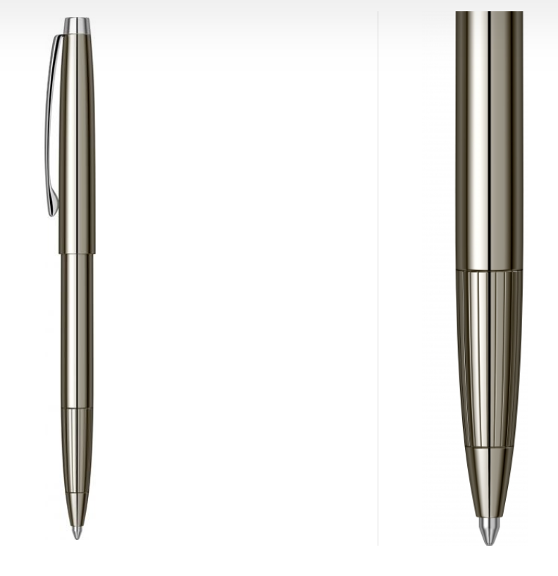 Bolígrafo Scrikss 108 Chrome Metálico con Estuche