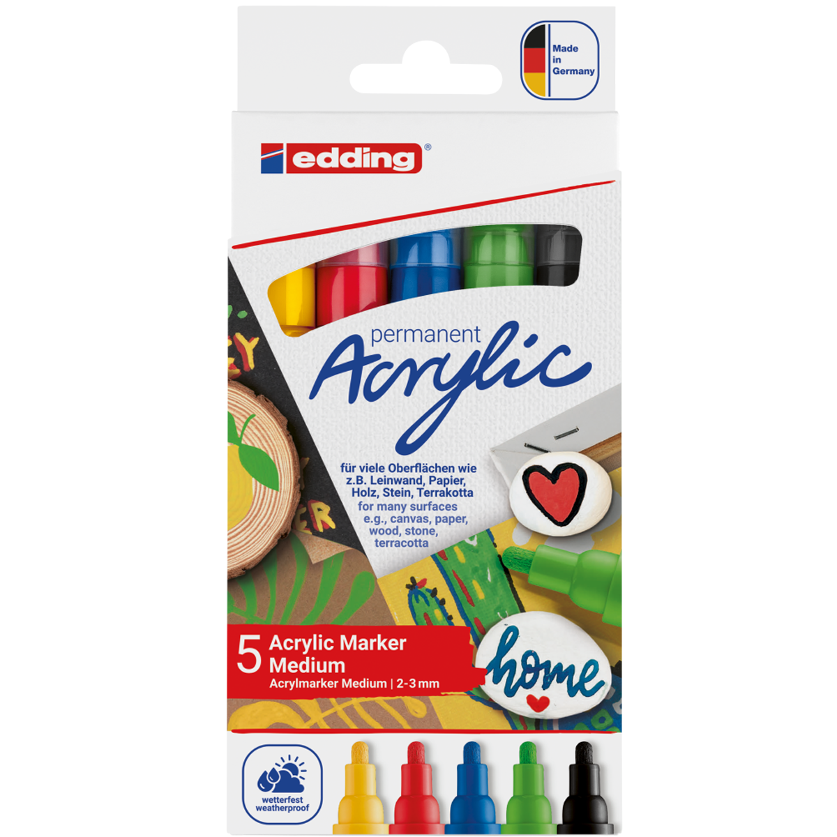 edding box acrylic
