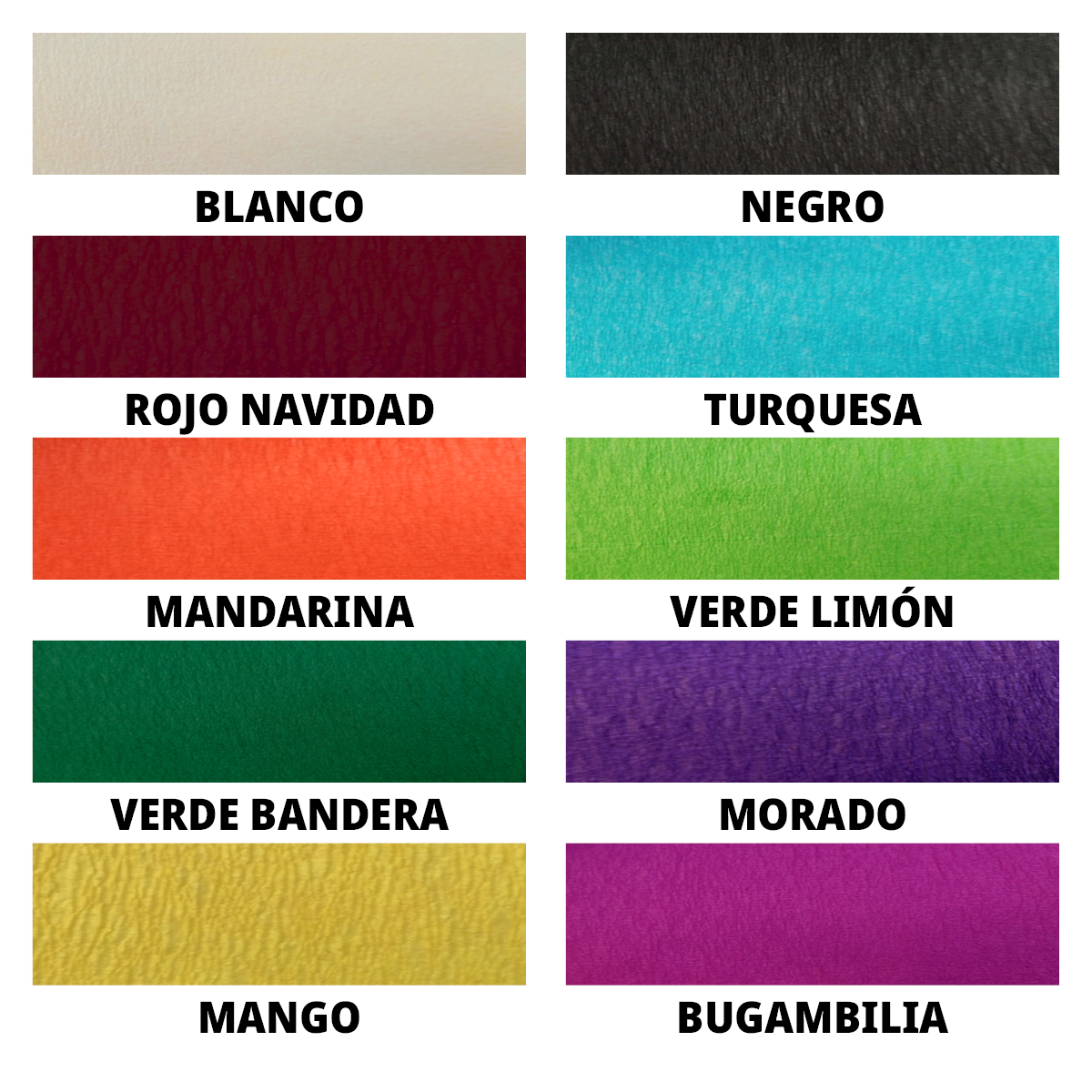 Papel Crepe Pingüino Belumosa 1 Bolsa Combinado Multicolor C/10 Pliegos