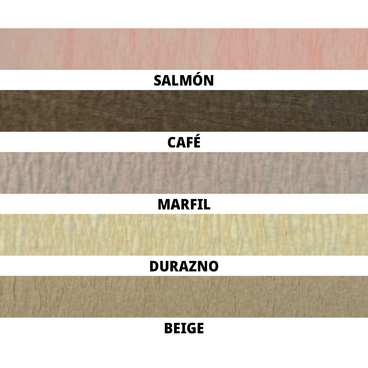 Papel Crepe Pingüino Belumosa 1 Bolsa Combinado Color piel C/10 Pliegos