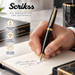 Bolígrafo Scrikss Honour 38 Negro Oro con Estuche