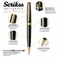 Bolígrafo Scrikss Honour 38 Negro Oro con Estuche