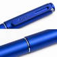 Pluma Fuente Scrikss Azul Linea Punto Blue Tinta Negro