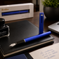 Pluma Fuente Scrikss Azul Linea Punto Blue Tinta Negro