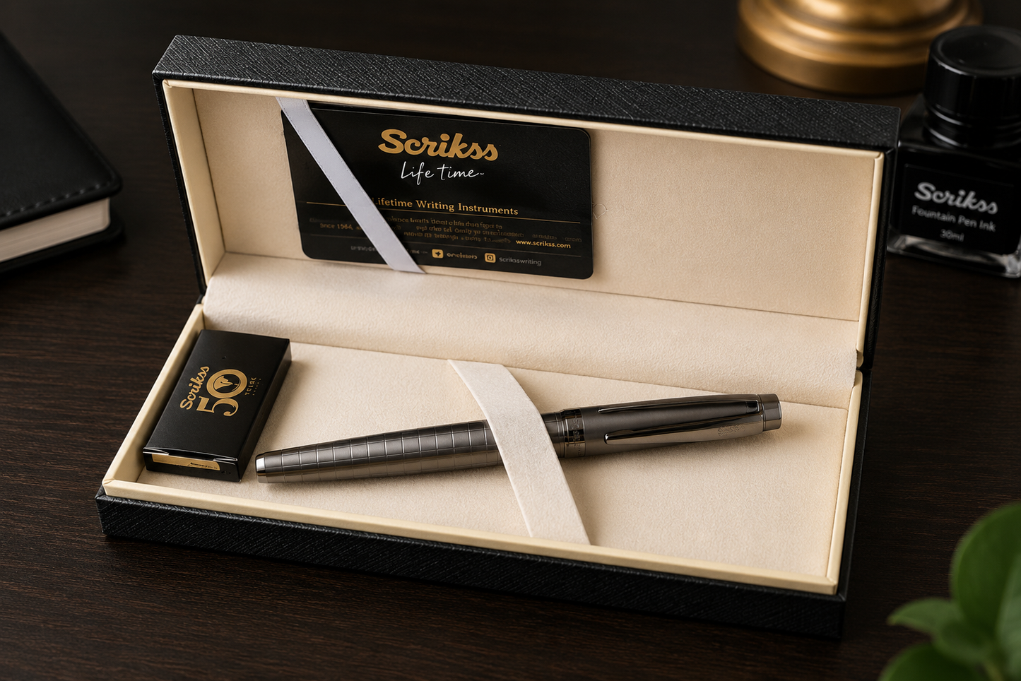 Boligrafo Scrikss Honour 38 Carbon Metalico Ejecutivo