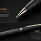 Boligrafo Scrikss Knight 88 Negro Mate Metalico