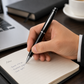 Bolígrafo Scrikss Noble 35 Negro Brillante con Estuche
