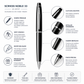 Bolígrafo Scrikss Noble 35 Negro Brillante con Estuche