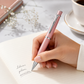 Boligrafo Scrikss 62 Chic Rosa Metalico Tinta Negra