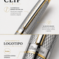 Bolígrafo Scrikss Venus 722W Cromo Oro con Estuche  Este es el nombre que usaría definitivamente.