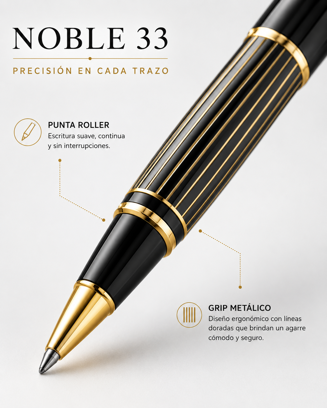 Roller Scrikss Noble 35L Negro Oro