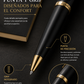 Bolígrafo Scrikss Noble 35 Negro Mate Dorado con Estuche