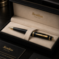 Bolígrafo Scrikss Noble 35 Negro Mate Dorado con Estuche