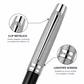Pluma Fuente Scrikss Venus 722W Cromo con Estuche